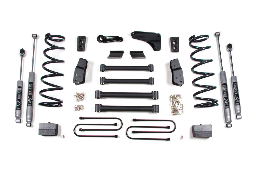 BDS 6" Lift Kit | Ram 2500/3500 2008 4WD Gas Leaf Springs 4" Axle