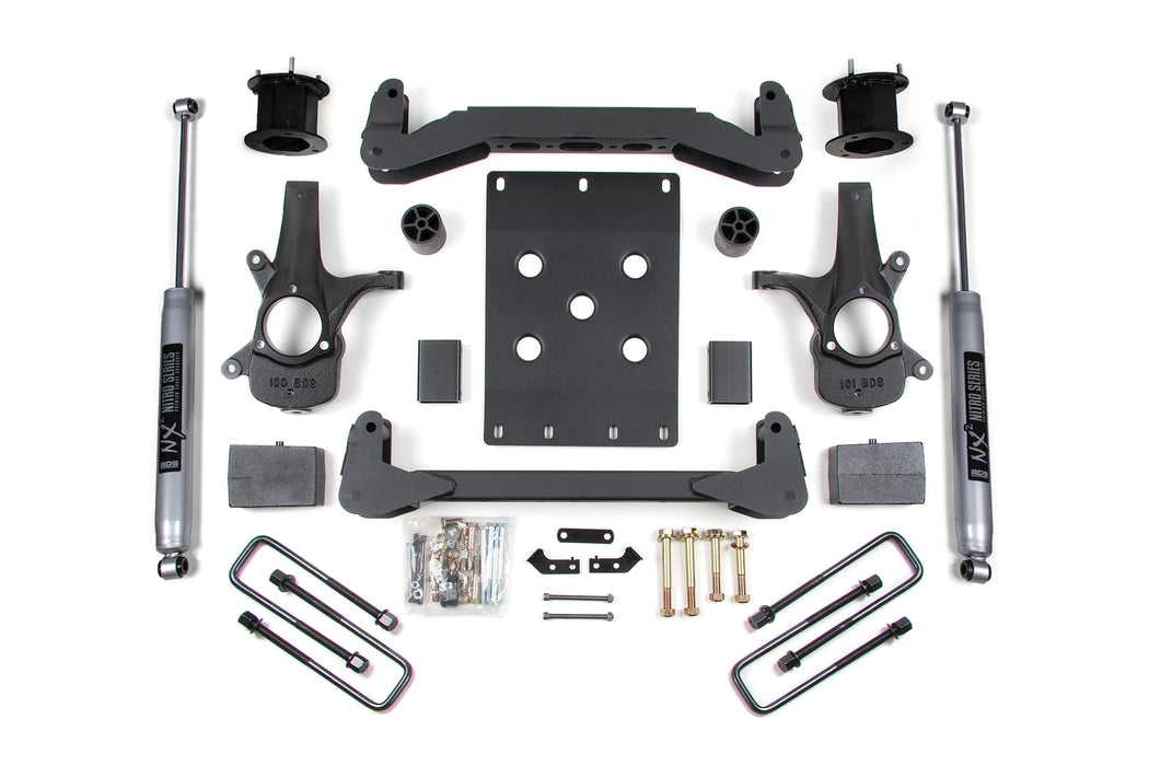 BDS 7" Lift Kit | w/ Radius Arm Ford F350 Super Duty DRW 20-22 4WD Diesel