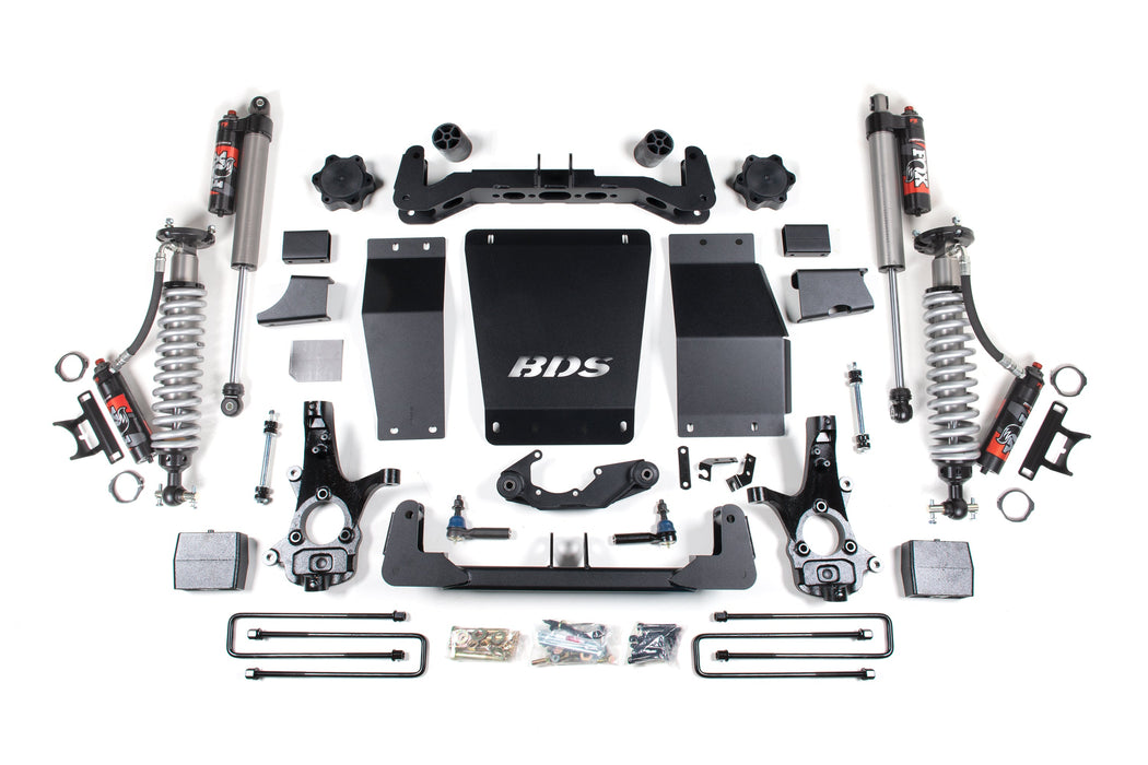BDS 6" Lift Kit | Block Lift Coil-Over 14-18 Silverado/Sierra 1500 4WD