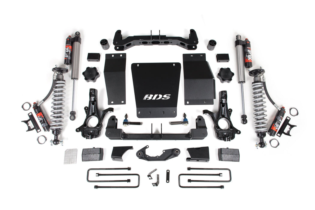 BDS 4" Lift Kit | Block Kit Coil-Over 14-18 Silverado/Sierra 1500 4WD