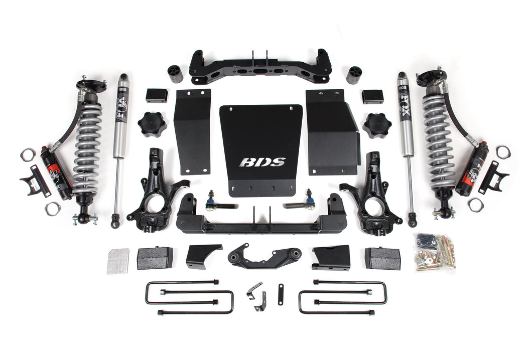BDS 4" Lift Kit | Block Kit Coil-Over 14-18 Silverado/Sierra 1500 4WD