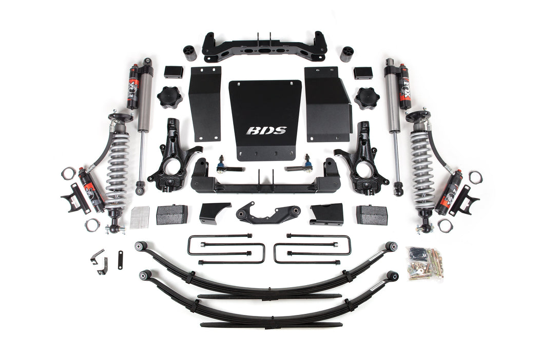 BDS 4" Lift Kit | Block Kit Coil-Over 14-18 Silverado/Sierra 1500 4WD