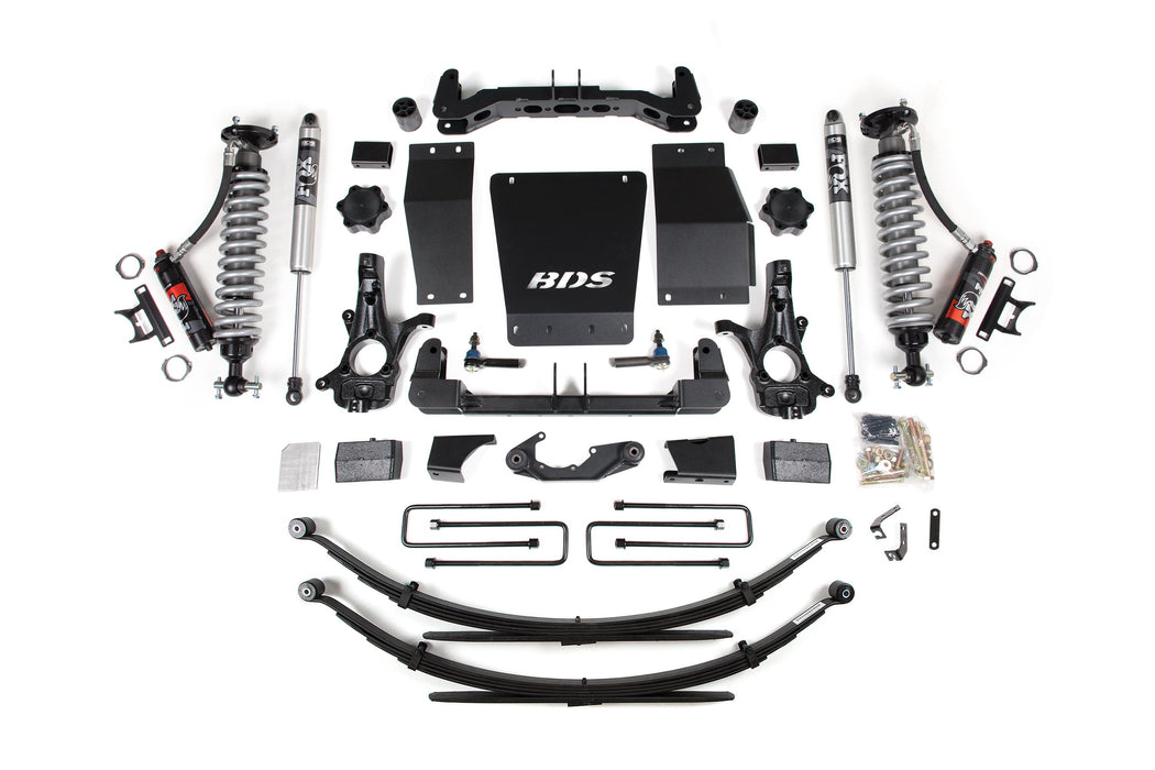 BDS 4" Lift Kit | Block Kit Coil-Over 14-18 Silverado/Sierra 1500 4WD