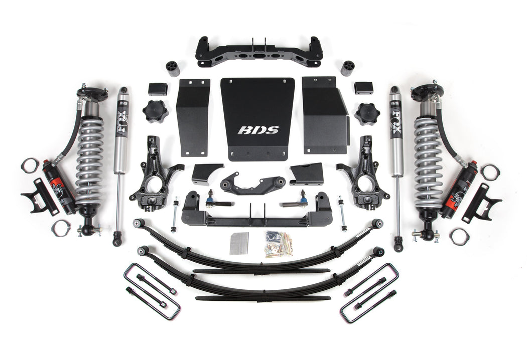 BDS 6" Lift Kit | Block Lift Coil-Over 14-18 Silverado/Sierra 1500 4WD