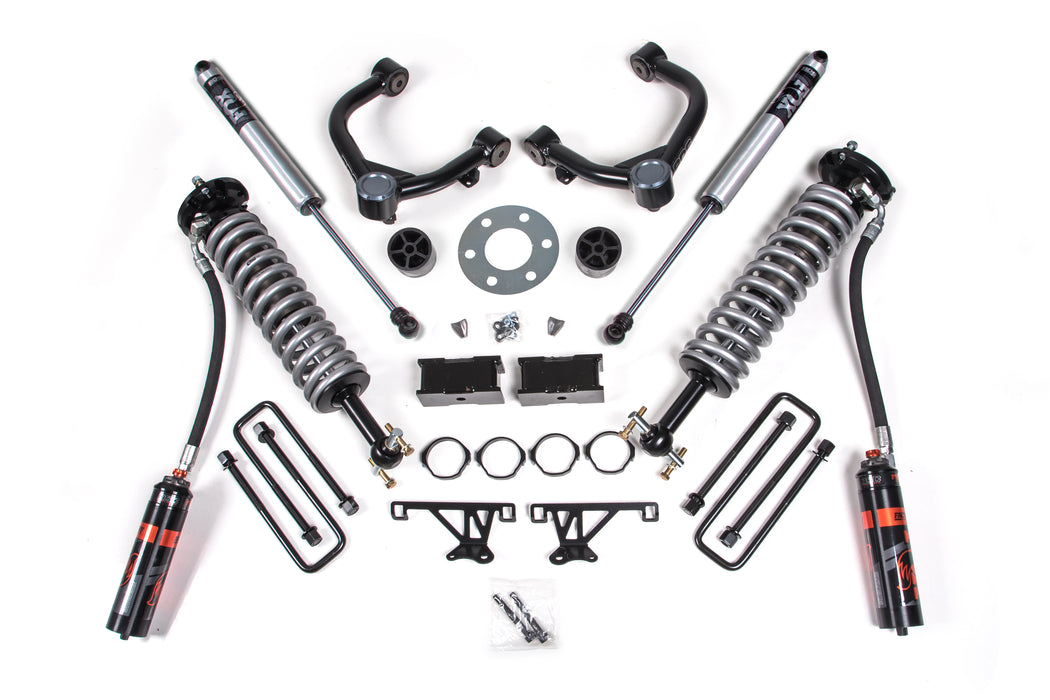 BDS 1.5" Lift Kit | Coil-Over Chevy Trail Boss or GMC AT4 1500 19-24 4WD