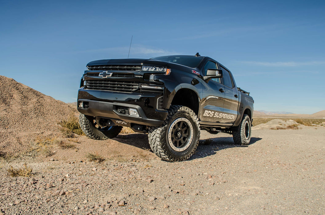 BDS 19-26 Chevy/GMC 1500 Gas 4WD 6" Coilover Suspension System, 5" Rear, Block - Fox 2.5 Performance Elite Series Front C/O, Fox 2.5 Performance Elite Series Rear