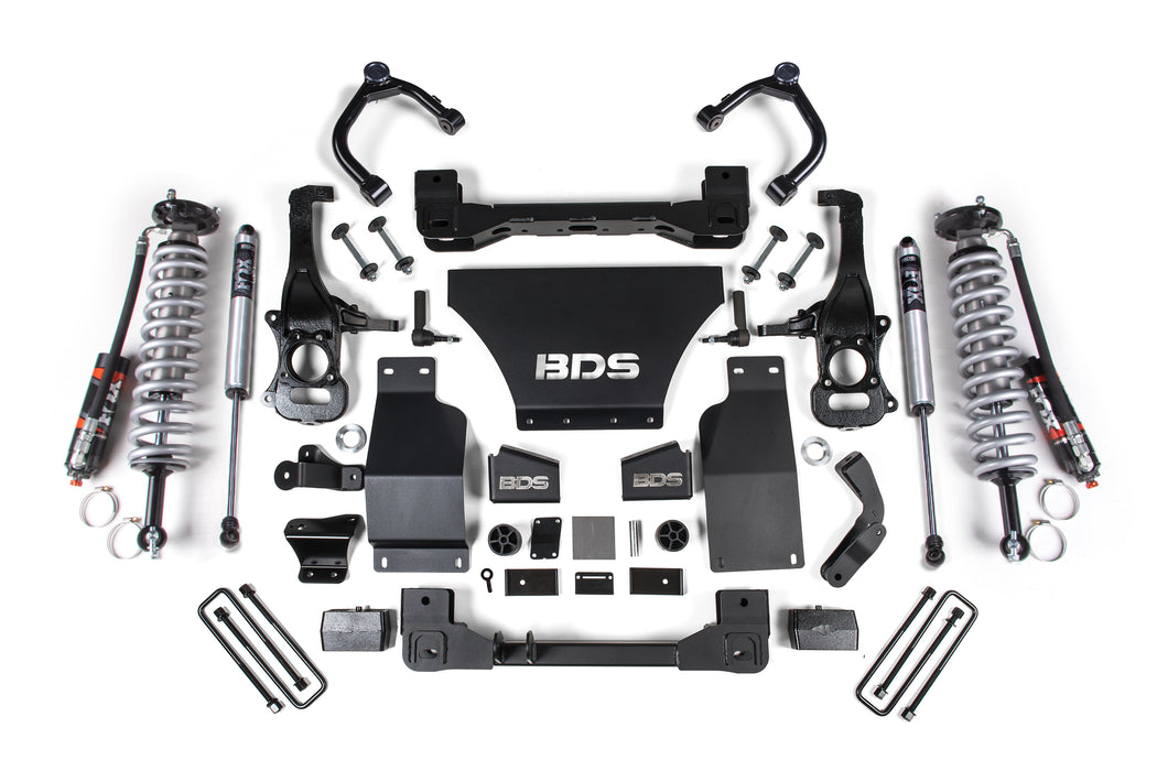 BDS 4" Lift Kit | Coil-Over Chevy Trail Boss or GMC AT4 1500 19-24 4WD Gas