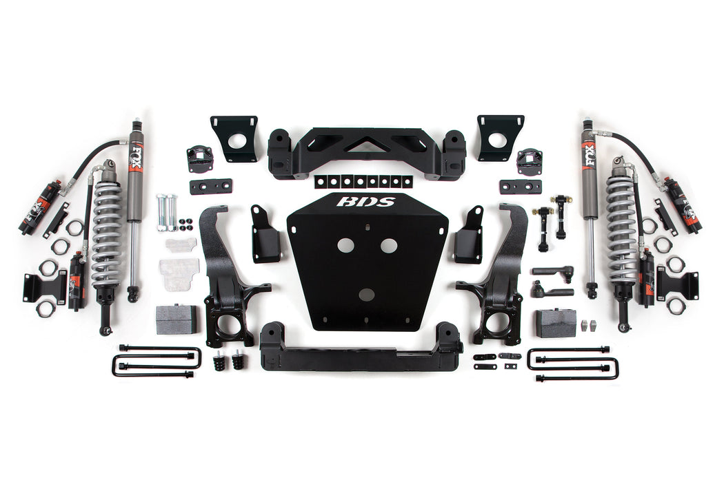 BDS 07-15 Toyota Tundra 7" Suspension System, 4" Rear Block - Fox 2.5 Performance Elite Series C/O, Fox 2.5 Performance Elite Series