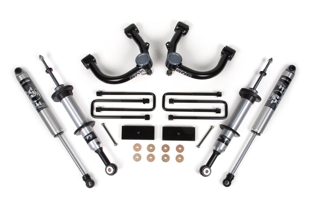 BDS 16-23 Toyota Hilux Performance Lift 2" Front, 1" Rear, Block - 2.5 Performance Elite Series C/O, 2.5 Performance Elite Series