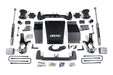 BDS 6.5" Suspension Lift Kit (Aluminum / Stamped Steel), 4" Rear Lift, Leaf Springs, NX2 Nitro Series, Chevrolet Silverado 1500 - GMC Sierra 1500 4WD (2014-2018), view 3