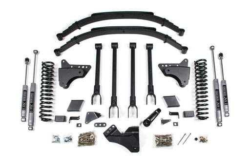 BDS 8 Inch Lift Kit, 4-Link Conversion, Ford F250/F350 Super Duty (2011-2016) 4WD Gas