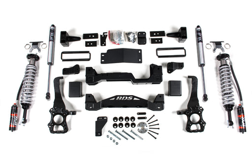 BDS 4 Inch Lift Kit, FOX 2.5 Performance Elite Coil-Over, Ford F150 (2015-2020) 4WD