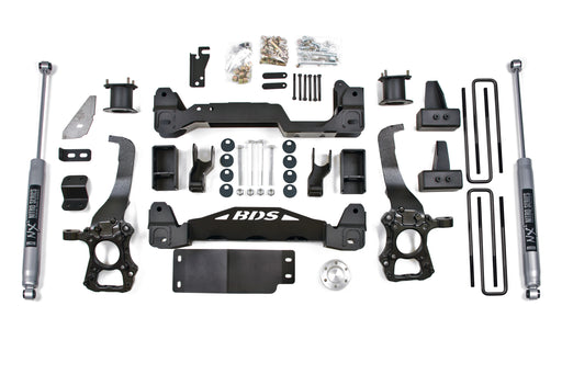 BDS 4 Inch Lift Kit, Ford F150 (2014) 4WD