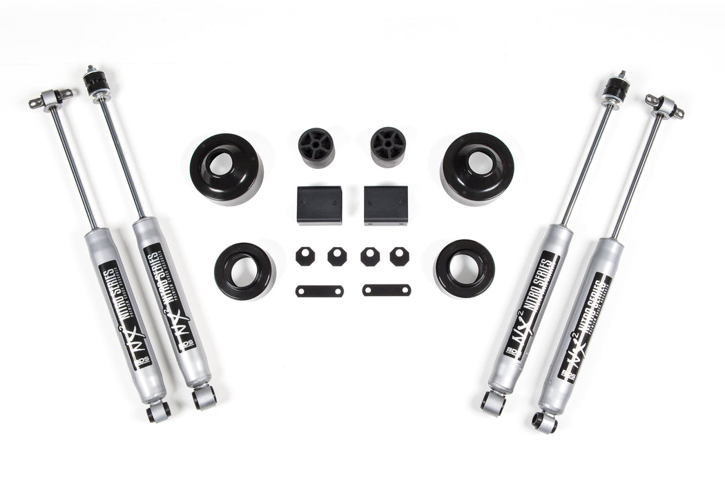 BDS 2 Inch Lift Kit, Coil Spacer, Jeep Wrangler JK (2007-2018) 2/4-Door