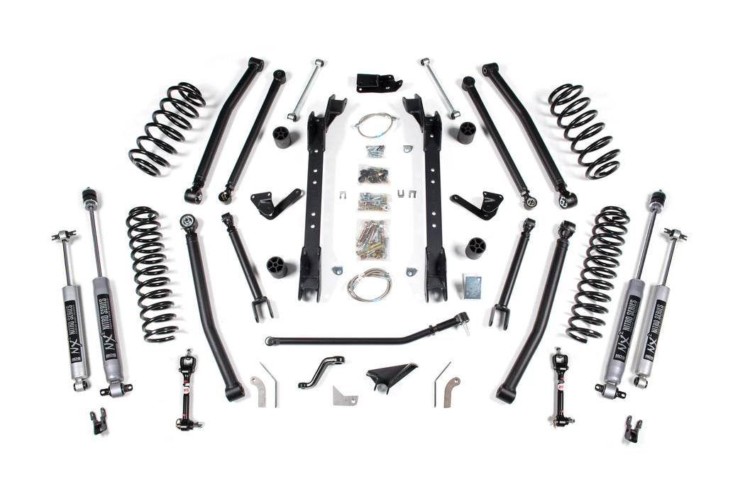 BDS 4.5 Inch Lift Kit - Long Arm Conversion, Jeep Wrangler TJ (1997-2006)
