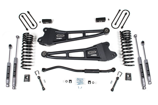 BDS 3 Inch Lift Kit w/ Radius Arm, Ram 3500 (2013-2018) 4WD Diesel