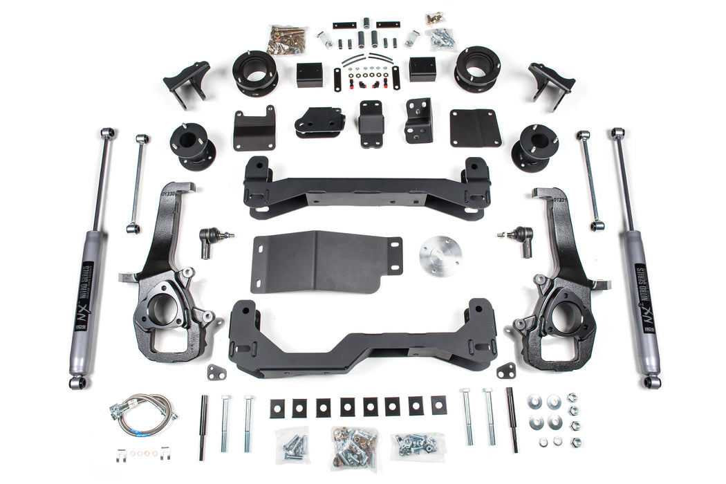 BDS 4 Inch Lift Kit, Ram 1500 w/ Air Ride (2013-2018) 4WD
