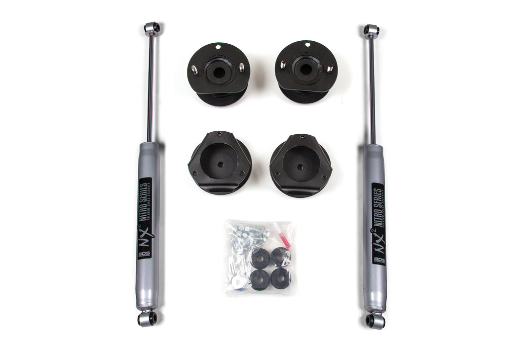 BDS 2 Inch Lift Kit, Chevy Trailblazer or GMC Envoy (2002-2009)