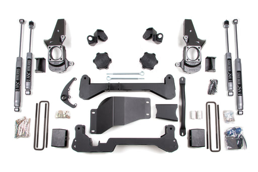 BDS 4.5 Inch Lift Kit, Chevy Silverado or GMC Sierra 2500HD/3500 (2001-2010) SRW 4WD