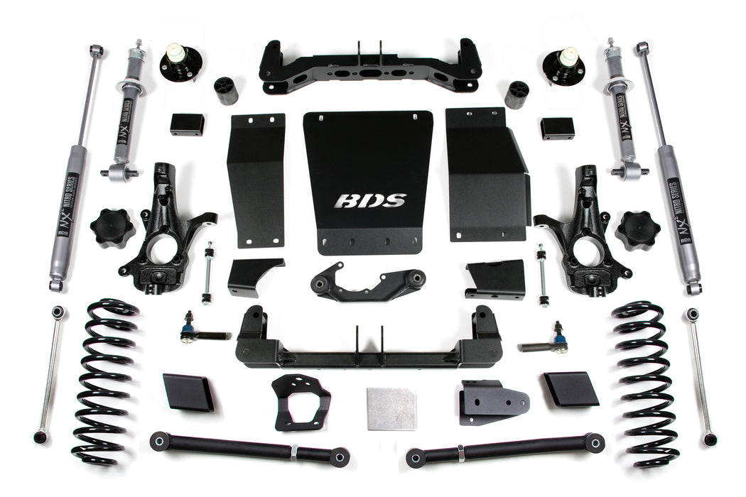 BDS 6 Inch Lift Kit, Chevy/GMC Suburban, Tahoe, Yukon/XL 1500 (2015-2019) 4WD
