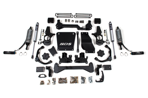 BDS 6.5 Inch Lift Kit, FOX 2.5 Coil-Over Conversion, Chevy Silverado or GMC Sierra 2500HD/3500HD (2001-2010) Diesel