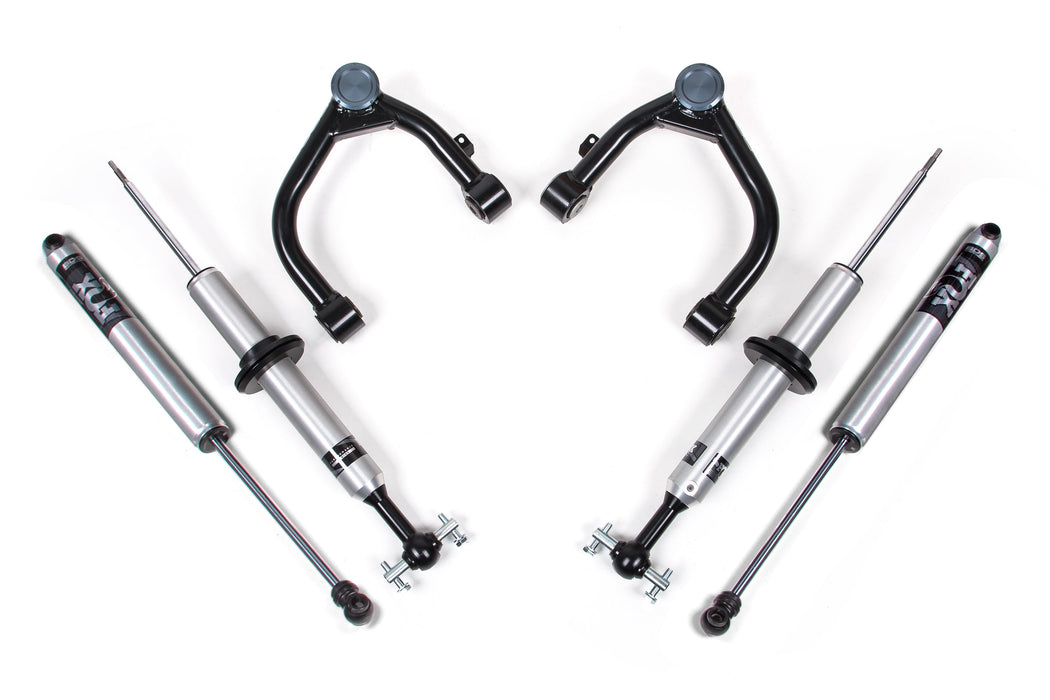 BDS 2 Inch Leveling Kit, FOX 2.0 Coil-Over, Chevy Silverado or GMC Sierra 1500 (2019-2025) 4WD, view 4
