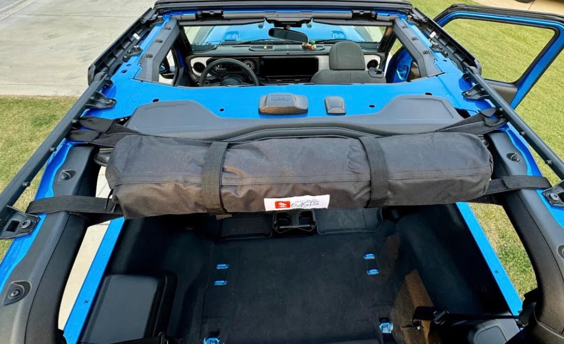 TailgateTent, Rain Cover, Awning For All Jeep Wranglers Gray Trail Gear Oasis