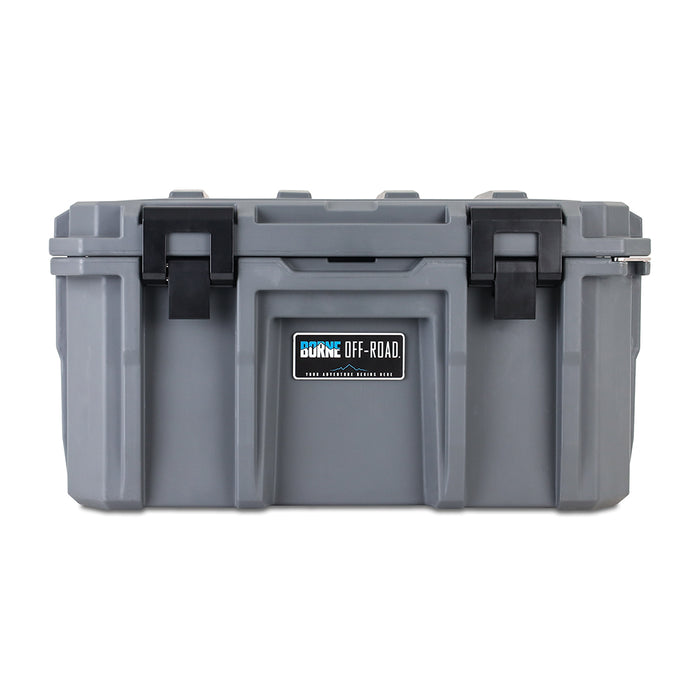Mishimoto BNHC-053LG Borne Off-Road Hard Case, 53QT, Gunship Gray
