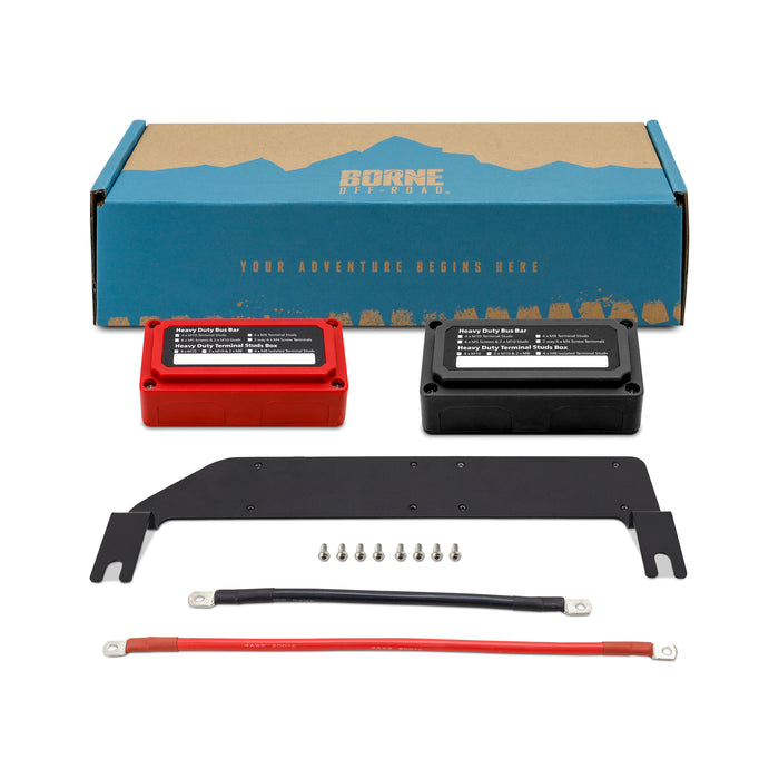 Mishimoto BNLT-BR-21-BUS Borne Off-Road Bus Bar Kit, fits Ford Bronco and Bronco Raptor Direct-Fit 2021+