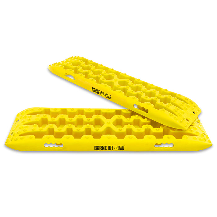 Mishimoto BNRB-109YW Borne Off-Road Traction Board Set, Yellow