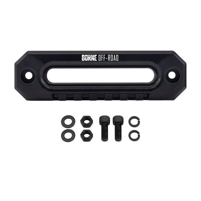 Mishimoto BNWN-HFL-01BK Borne Off-Road Hawse Fairlead, Black