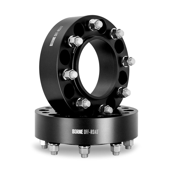 Mishimoto BNWS-007-250BK Wheel Spacers, 6x135, 87.1 Center Bore, M14x1.5, 25mm Thick, Black