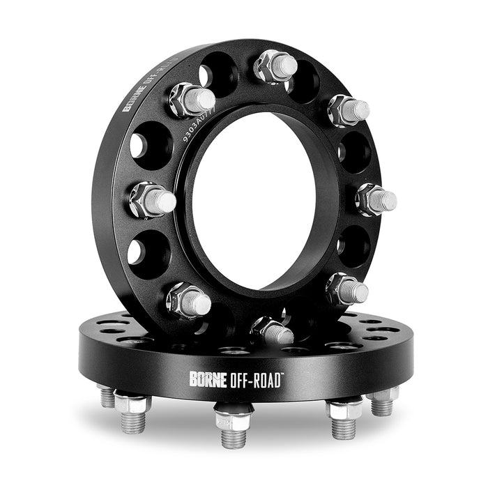 Mishimoto BNWS-002-450BK Wheel Spacers, 8X170, 125mm Center Bore, M14 X 1.5, 1.75-in Thick, Black