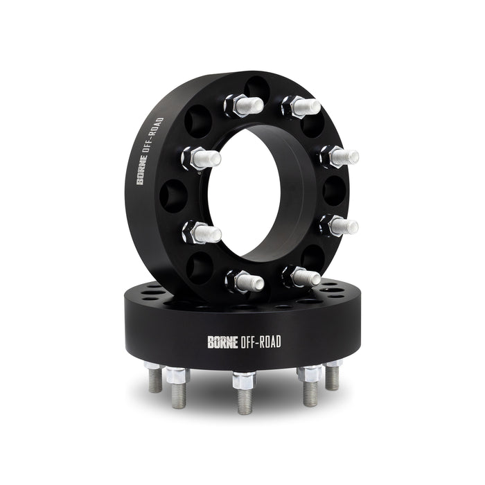 Mishimoto BNWS-011-50BK Borne Wheel Adapters, fits Chevrolet Silverado 2500 and 3500 1999-2010