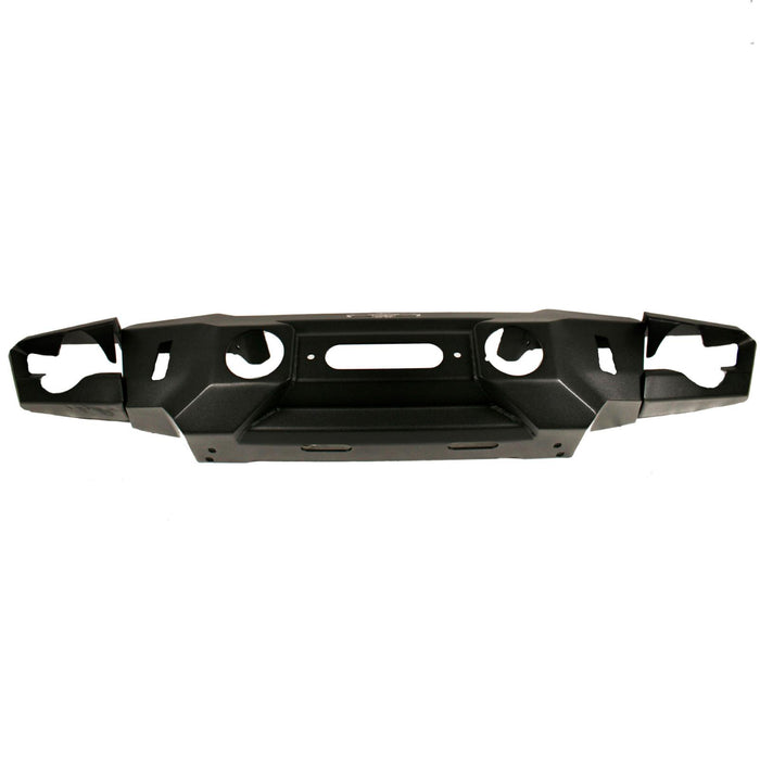 Combo Mid Front And Full Rear Bumpers For 18-25 Jeep Wrangler JL 2-4 Door