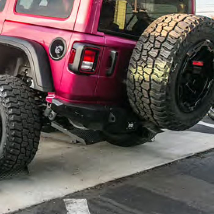 Combo Mid Front And Full Rear Bumpers For 18-25 Jeep Wrangler JL 2-4 Door