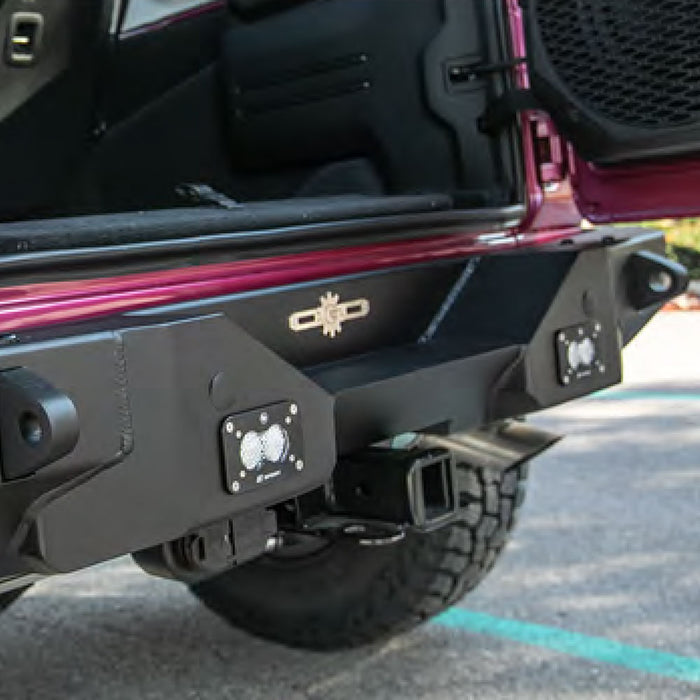 Combo Mid Front And Full Rear Bumpers For 18-25 Jeep Wrangler JL 2-4 Door