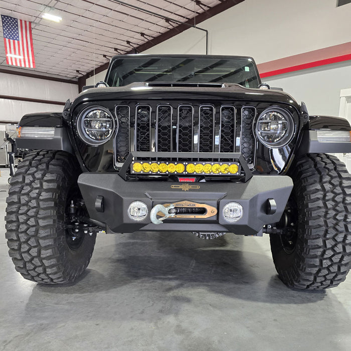 Combo Shorty Front And Full Rear Bumpers For 18-25 Jeep Wrangler JL 2-4 Door