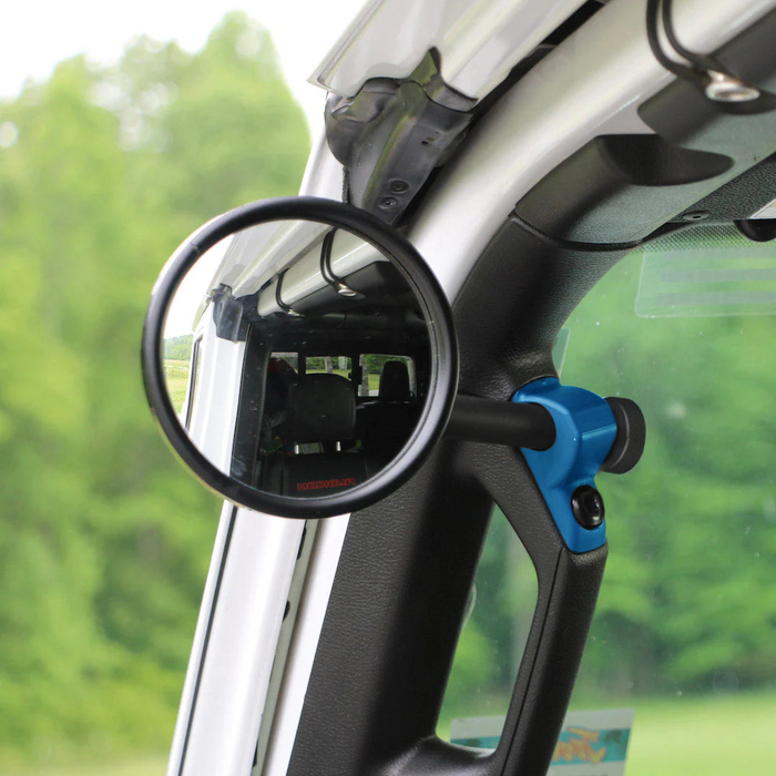 **2024** JL / JLU Side Jeep Mirrors with Base Mount Driver AND Passenger