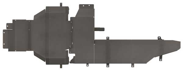 BARNES 4WD Bronco 4 Door Skid Plate Kit *SCRATCH & DENT* | P/N B4WK12813SD