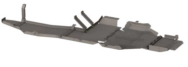 BARNES 4WD Bronco 4 Door Skid Plate Kit *SCRATCH & DENT* | P/N B4WK12813SD