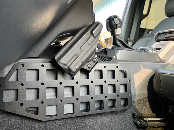 BARNES 4WD Bronco Center Console Molle Panels (Scratch & Dent) | P/N B4WK12799SD