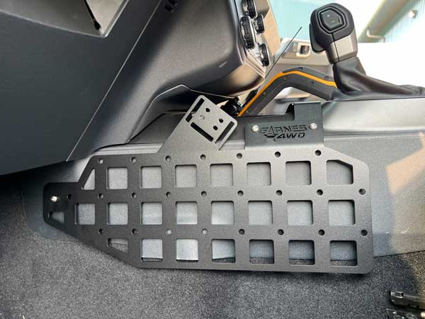 BARNES 4WD Bronco Center Console Molle Panels (Scratch & Dent) | P/N B4WK12799SD