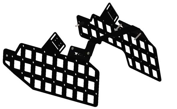 BARNES 4WD Bronco Center Console Molle Panels (Scratch & Dent) | P/N B4WK12799SD