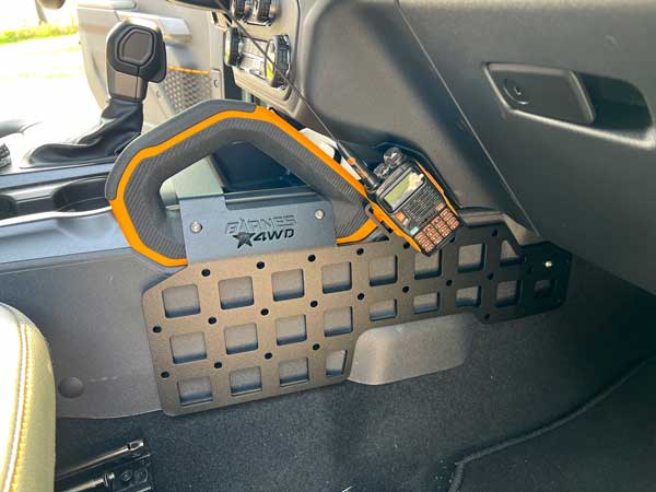 BARNES 4WD Bronco Center Console Molle Panels (Scratch & Dent) | P/N B4WK12799SD