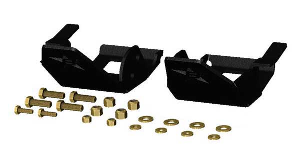 BARNES 4WD Bronco Rear Shock Skid Plate (SCRATCH & DENT) | P/N B4WK12702SD