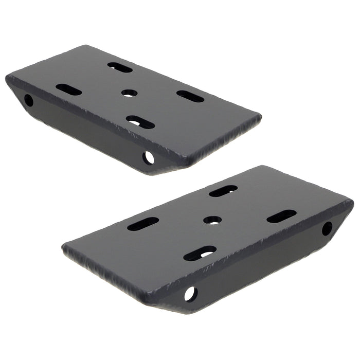 RockJock HD Leaf Spring Plates, For Use w/ 2 1/2 in. Springs (Jeep CJ Rear, YJ Front or Rear), Pair