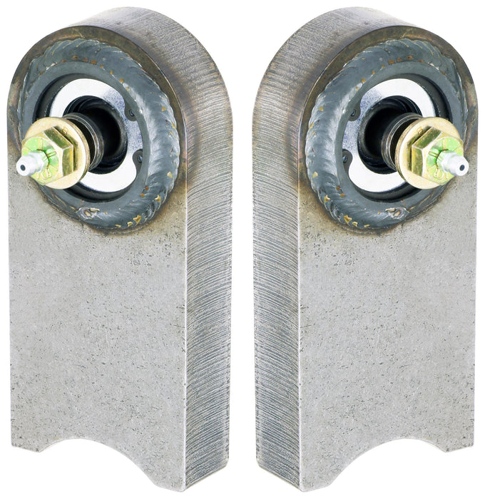 Johnny Joint Kit, TJ/LJ/XJ/MJ Front End Housing, 2WD Beam Only, Greasable 7/16 in. Thru Bolts, Reqs. Welding