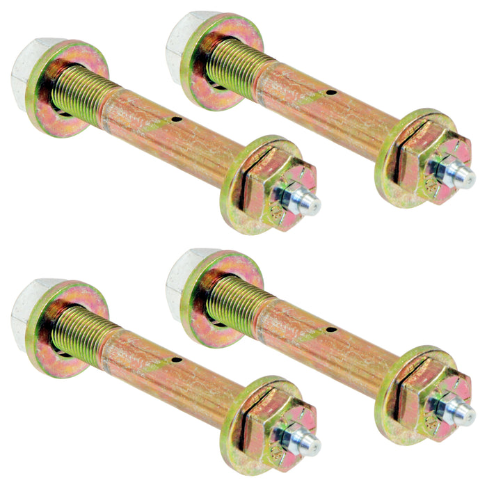 RockJock Greaseable Bolt w/Hardware, 1/2 in. Thread X 3 1/2 in. Long, 4-pack