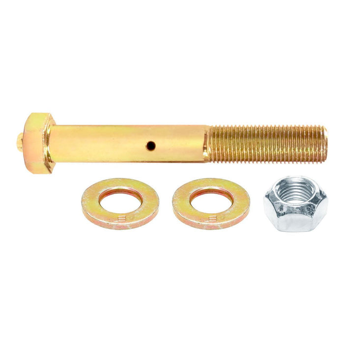 RockJock Greaseable Bolt w/Hardware, 1/2 in. Thread X 3 1/2 in. Long, Flat Zerk Fitting